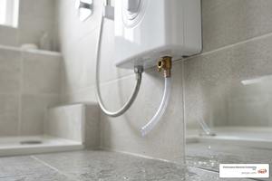 electric shower leaking